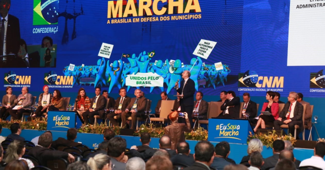 Movimento de prefeitos ainda quer prorrogação de mandatos (Foto: Divulgação/CNM)