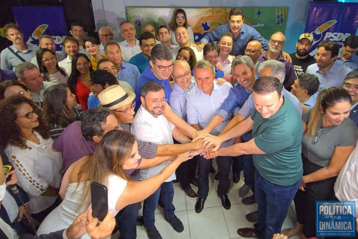 O PSDB estadual anunciou apoio a Fábio Novo (foto: Marcos Melo | PD)