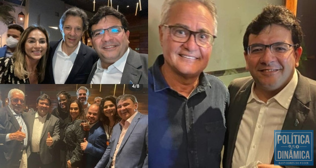 Políticos se aglomeraram e ficaram sem uso da máscara durante maior parte do evento. (foto: reprodução Instagram)