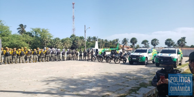 Segundo secretária Segurança tem ações momentâneas no Litoral. Na foto operação da PM durante fim de ano no Litoral. (Foto: PM)