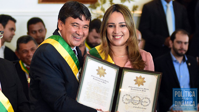 Ex-governador Wellington Dias incentivou candidatura da primeira-dama, Rejane Dias (PT), que se consagrou como a deputada mais votada naquela eleição de 2014 (foto: Jailson Soares/ PD)