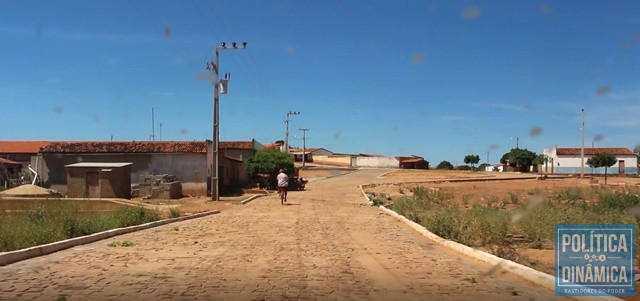 O povoado Salgado, no Piauí, teve emancipação cogitada antes do veto de Dilma. Se virasse cidade, passaria a se chamar Salgueiro do Piauí (Foto: Gustavo Almeida/PoliticaDinamica)