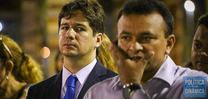 Samuel Silveira mostrou a Fábio Abreu que a candidatura de prefeito não é a mamata da campanha de deputado federal e colocou o secretário de Wellington Dias em seu devido lugar (foto: Marcos Melo | PoliticaDinamica.com)