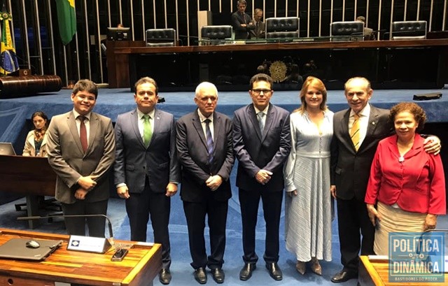 Zé Santana tomou posse no Senado Federal (Foto: Divulgação/Assessoria)