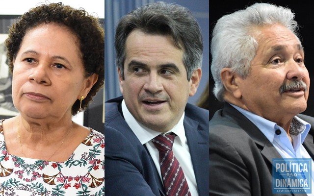 Regina, Ciro e Elmano também votaram a favor da cláusula de barreira (Fotos: Jailson Soares/PoliticaDinamica.com)