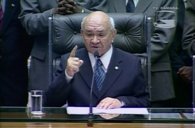 Severino ganhou projeção nacional em 2005 (Foto: Reprodução/TV Câmara)