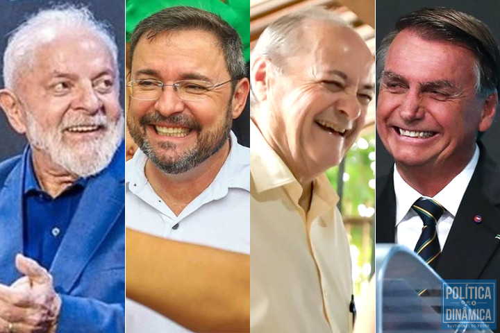 A disputa pelo caminho e tempo de tv do PSDB vai antecipar o embate de forças entre Lula e Bolsonaro na campanha de Teresina? (imagens: Instagram)