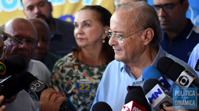 Sílvio disse que no primeiro turno a sua atenção era voltada pra o Governo do Piauí (foto: Jailson Soares/ PD)
