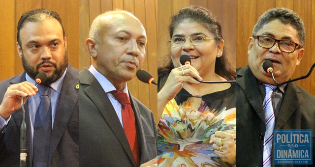 Quatros deputados foram empossados (Fotos: Jailson Soares | PoliticaDinamica.com)
