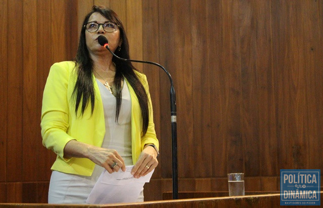 A deputada estadual Teresa Britto, do PV (Foto: Jailson Soares | PoliticaDinamica.com)