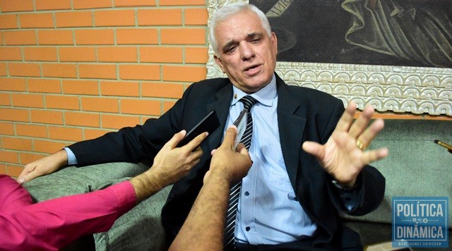 Ele evitou falar no "puxadinho do PP" (Foto: Jailson Soares/PoliticaDinamica.com)
