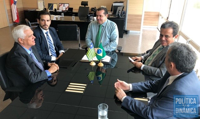 Piauienses também se reuniram com ministro da Integração (Foto: Divulgação/Assessoria)