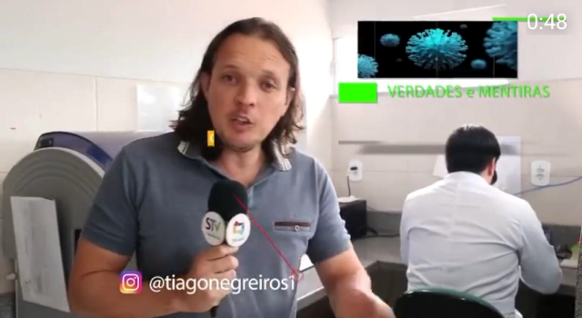 Tiago Negreiros atua no estado do Maranhão (Foto: Reprodução/Vídeo/Instagram)