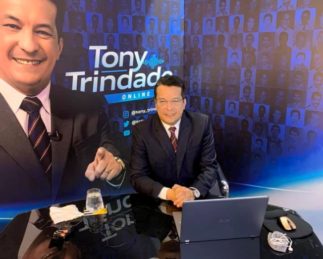 Jornalista Tony Trindade foi preso pela PF (Foto: Reprodução/Facebook)