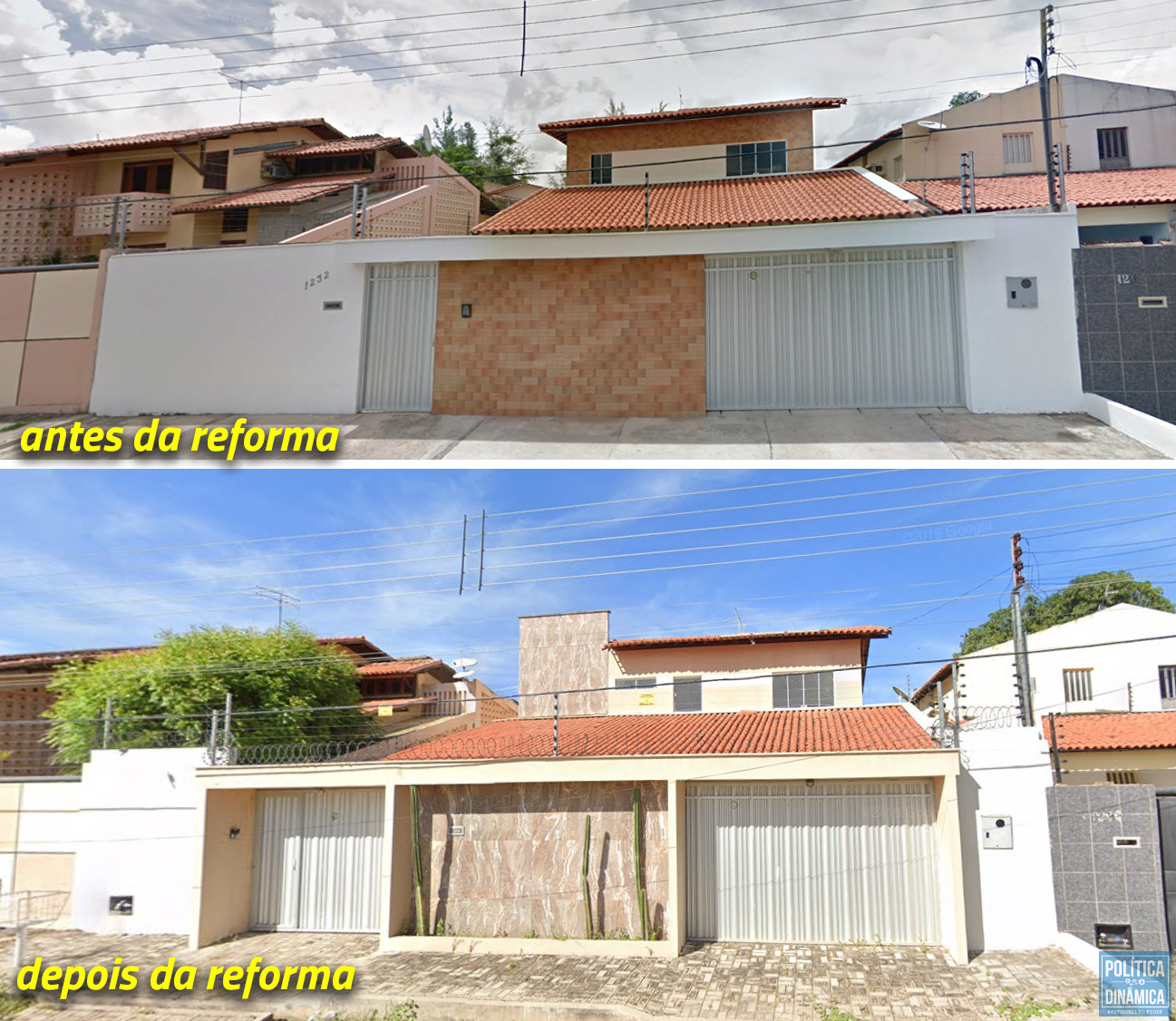 Uma casa de R$ 850 mil e uma reforma de R$ 152 mil; só nesse imóvel, propina superou a marca de R$ 1 milhão de reais (imagem: Fonte no Gabinete de Rejane em Brasília)
