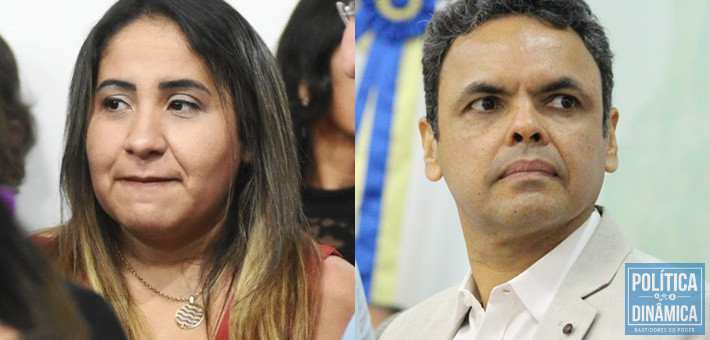 Pauliana e Gil, adversários na política, mas ligados pelo esquema: duas faces da mesma moeda chamada corrupção (foto: Jailson Soares | PoliticaDinamica.com)