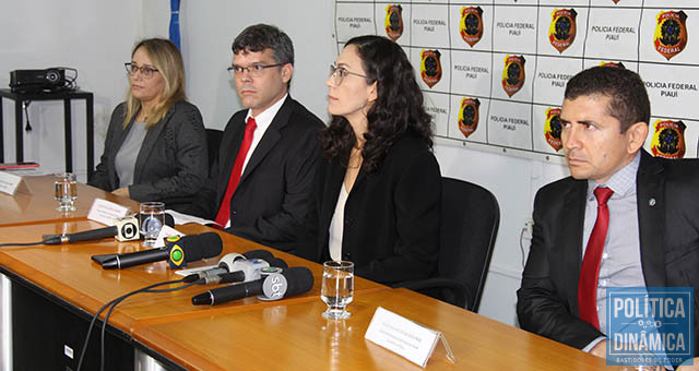 Força tarefa da Topique explica fase da operação (Foto: Gustavo Almeida/PoliticaDinamica.com) 