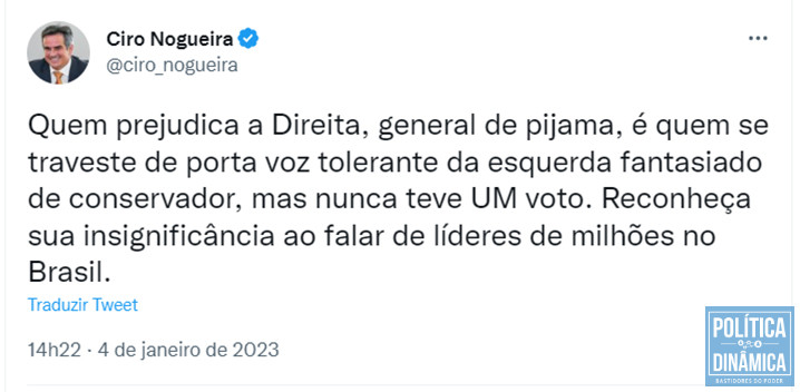                                                                              Reprodução: Twitter