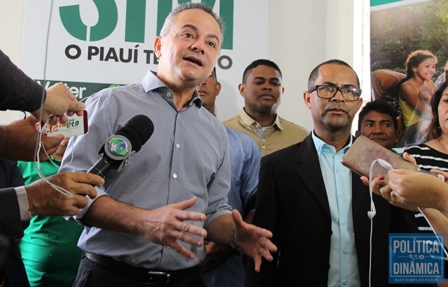 Valter Alencar e o vice Raimundo Filho (Foto: Jailson Soares/PoliticaDinamica.com)