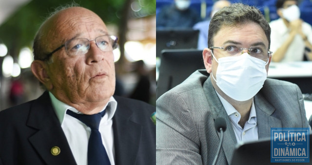 Vereadores Edson Melo (PSDB) e Aluísio Sampaio (PP). 