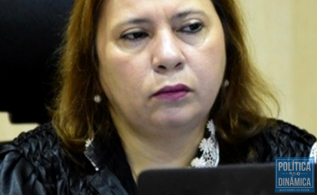 A conselheira Waltânia Alvarenga, do TCE-PI (Foto: Jailson Soares/PoliticaDinamica.com)