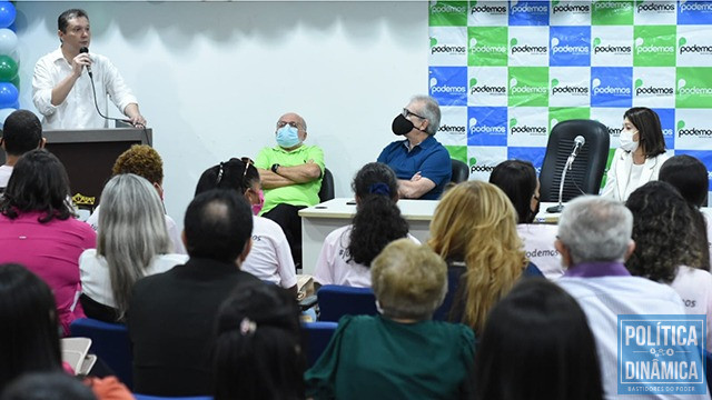 Podemos realizou a pré-convenção no plenarinho da Câmara de Vereadores de Teresina (foto: Jailson Soares /PD)