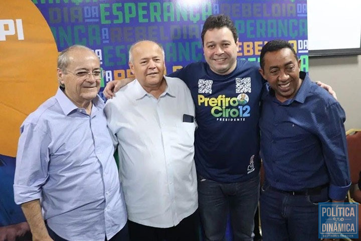 Cúpula do PDT no Piauí até ganhou cargo na chapa de Sílvio e Joel (foto: Jailson Soares/ PD)