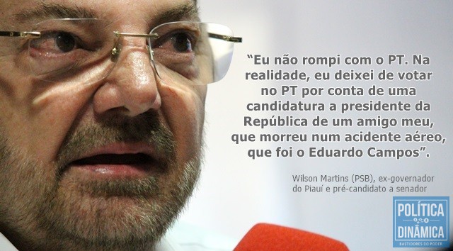 Ex-governador espera ter voto dos petistas (Foto: Jailson Soares/PoliticaDinamica.com)