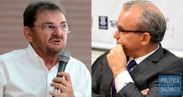 Wilson e Firmino não se "bicam" (Fotos: Jailson Soares/PoliticaDinamica.com)