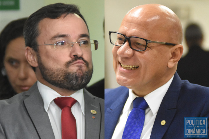 De um lado, água fria; do outro, a fogueira ainda está acesa: a disputa entre Fábio Novo e Franzé Silva pode ter um novo -- e surpreendente -- capítulo (fotos: Jailson Soares | PD)