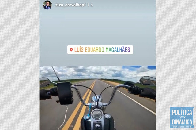 Ziza registrou passagem por cidade baiana (Foto: Reprodução/Instagram)