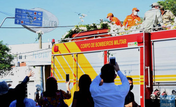 Cortejo do corpo do ex-prefeito Firmino Filho
