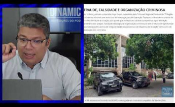 TV Dinâmica - COVIDÃO - PF na cola de Wellington e Florentino