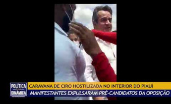 Caravana de Ciro Nogueira é hostilizada no interior do Piauí