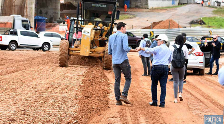 Ministro da Infraestrutura Marcelo Sampaio visita obras no Piauí
