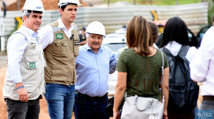 Ministro da Infraestrutura Marcelo Sampaio visita obras no Piauí