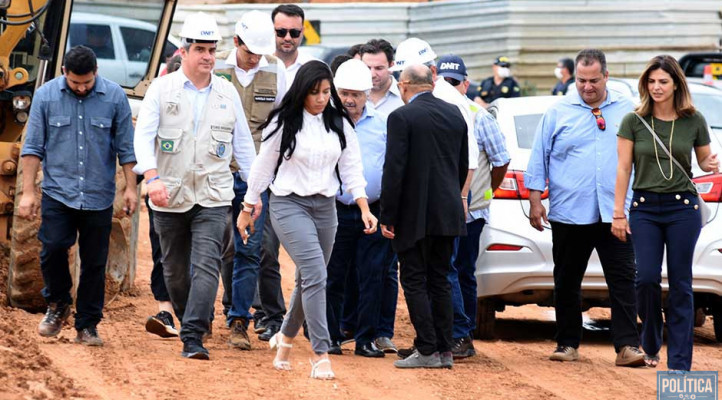 Ministro da Infraestrutura Marcelo Sampaio visita obras no Piauí