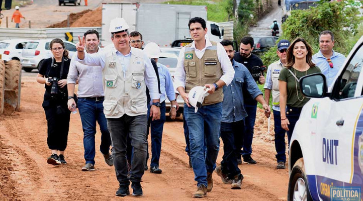 Ministro da Infraestrutura Marcelo Sampaio visita obras no Piauí