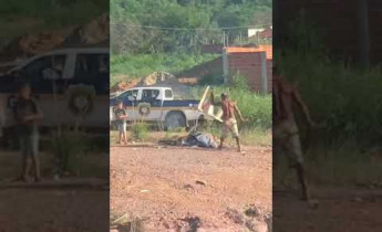 Conflito em desocupação termina em homem baleado pela Guarda Municipal de Teresina