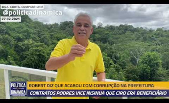 Robert Rios ataca Ciro Nogueira e diz que acabou com corrupção na Prefeitura de Teresina